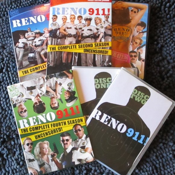 Reno 911 TV Series Fan Pack. Seasons 1, 2, 4 & The Miami Movie Unrated. - Picture 8 of 8